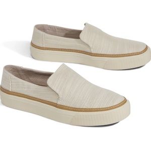 Tom’s | Sunset Natural Canvas Slip On Loafer